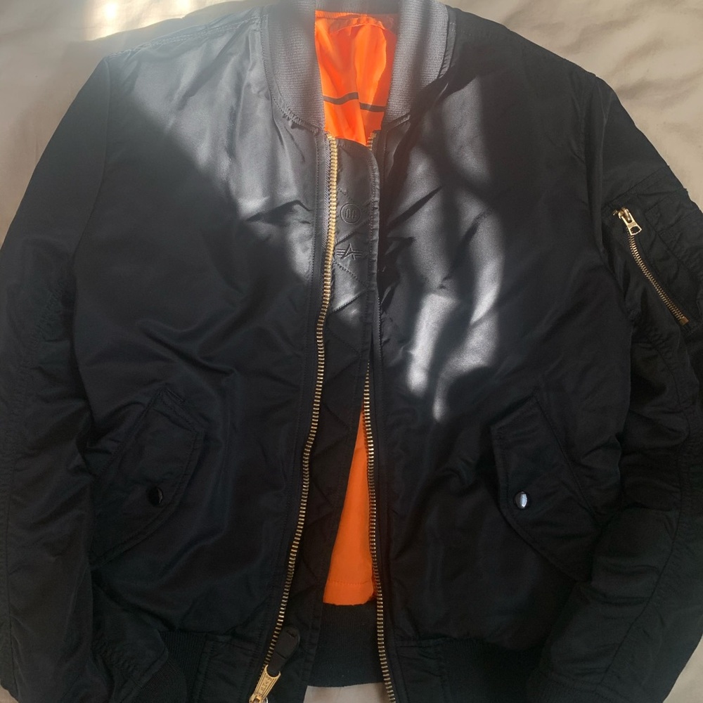 Opening Ceremony Black Puffer Coat